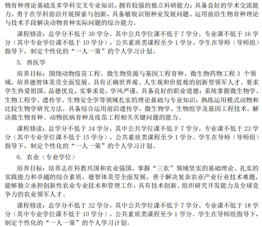 浙江大学2026年生物育种科学强基计划本博衔接培养方案